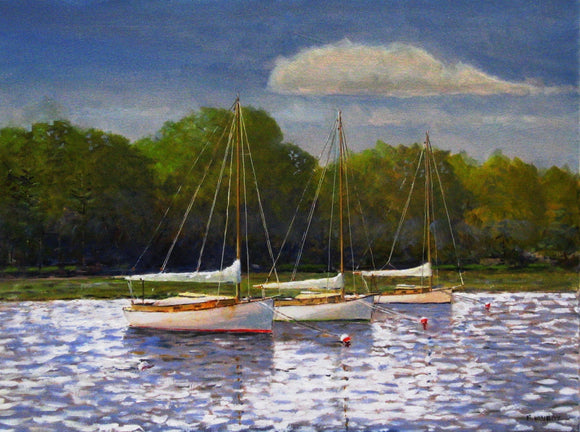 Three Cat Boats